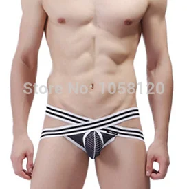Free shipping WJ 1PCS sexy man string men's g-string sex gay jockstrap for underwear brand item 3009-SD |