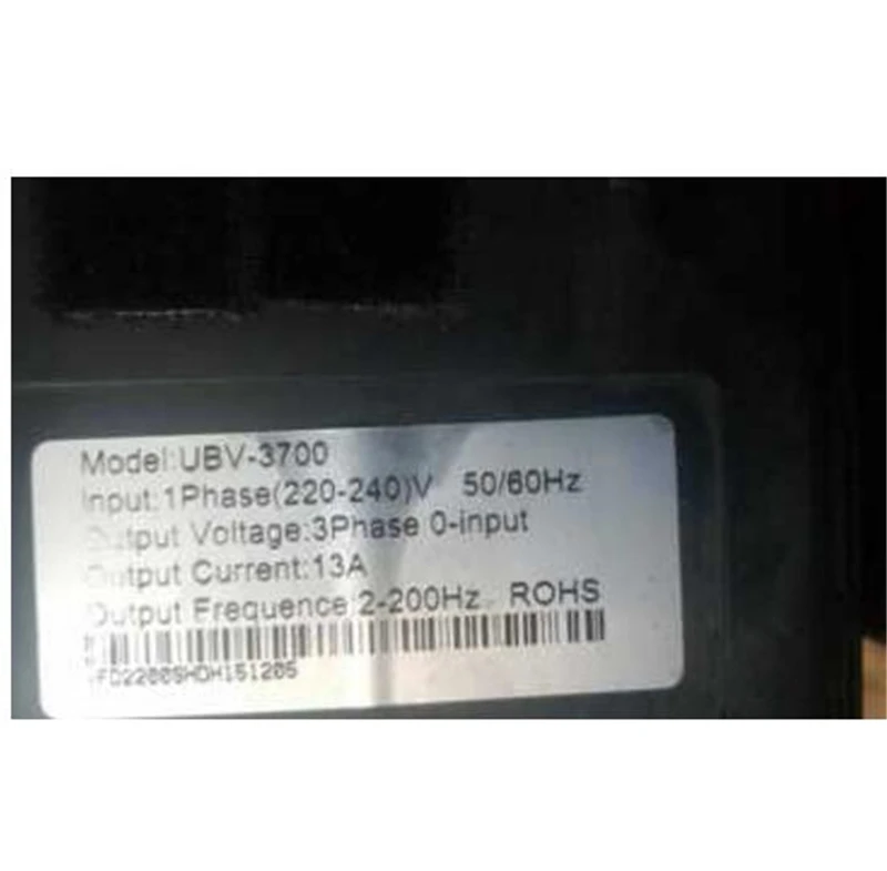 Бесплатная доставка PT400 220V UBV 3700 9 интерфейсов функция подъема инверторы UBV3700