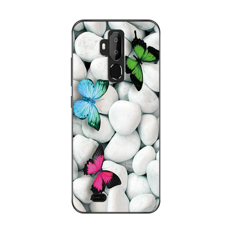 Милый модный чехол для телефона Oukitel C 8 Love Heart, силиконовая задняя крышка для Oukitel C12 Pro, чехол-бампер Oukitel C8