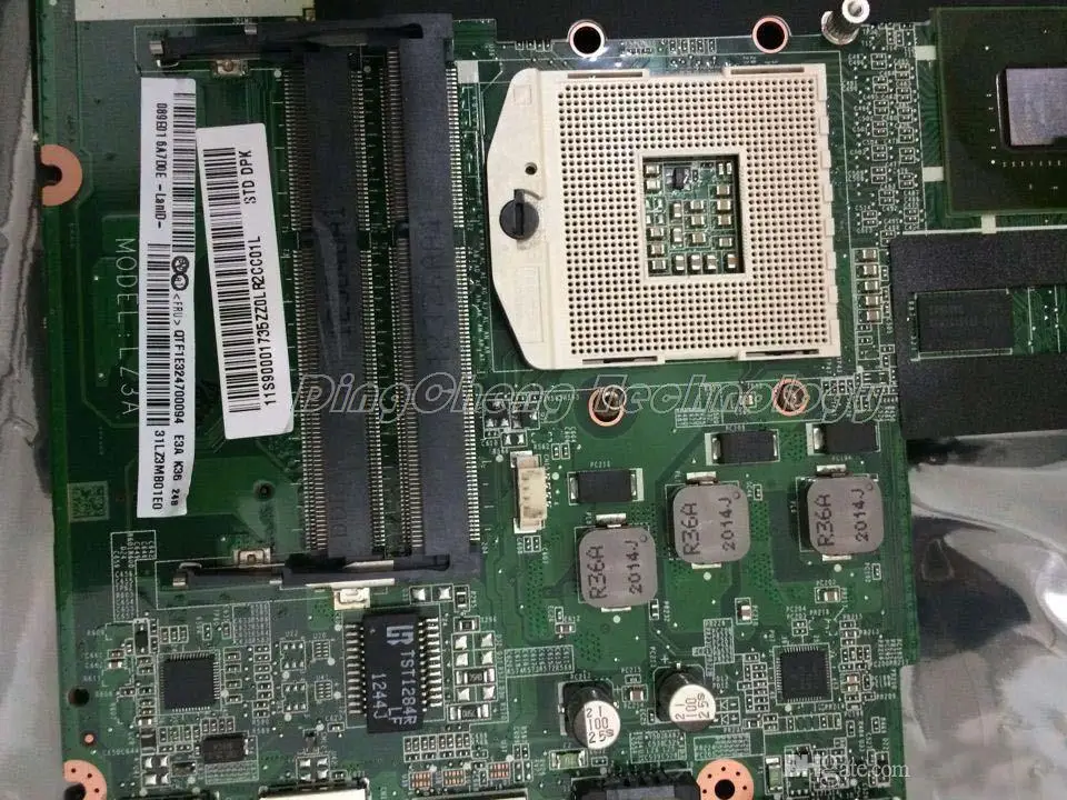 Материнская плата ноутбука/плата для Lenovo Z580 LZ3A с 8 видео чипы Встроенная