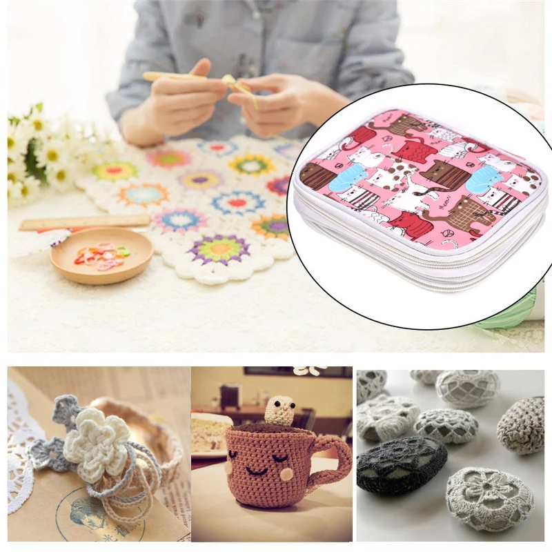 KOKNIT крючком спицами набор 8 шт бамбуковые прослойки в Вязание иглы 9 шт.