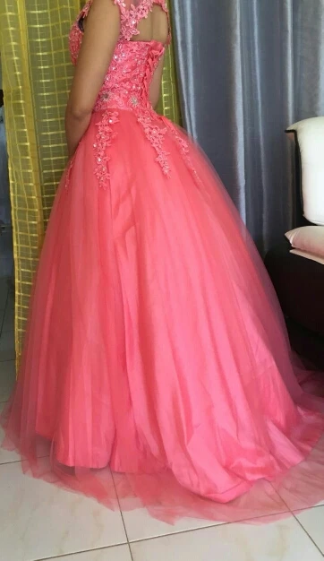 Favordear, новинка, пышное платье 15 лет, Vestidos De 15 Anos, красное, с коротким рукавом, розовое, лавандовое, бальные платья, вечерние платья