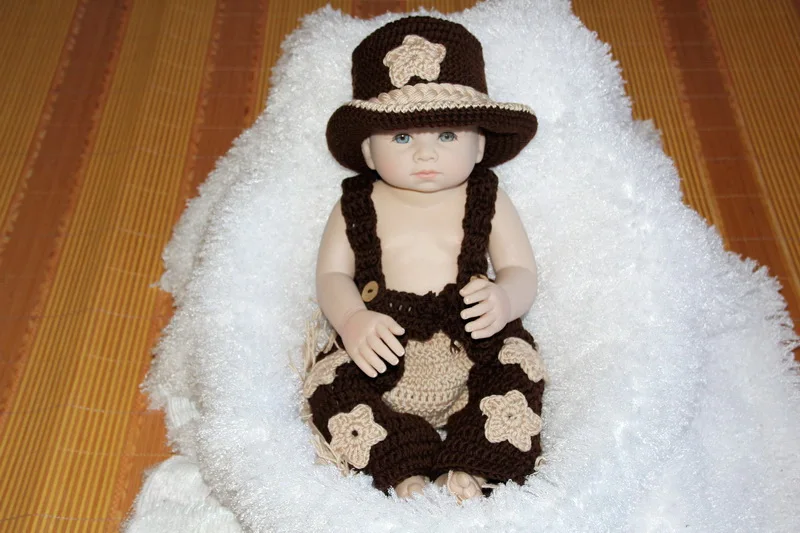 Бесплатная доставка вязаная детская Ковбойская шапка в ковбойском стиле для