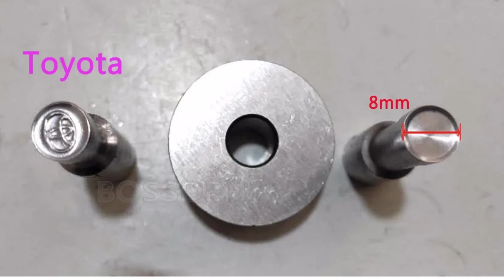 BOSSDEN Round Tablet Die 3D Punch Press Mold Candy Punching Custom Logo Calcium | Инструменты