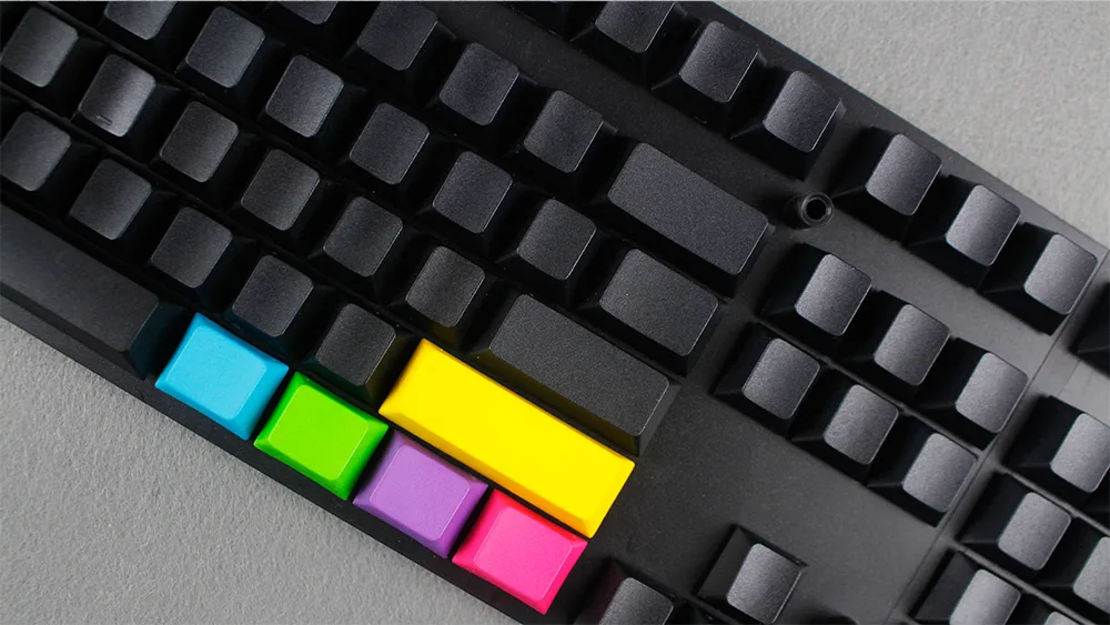 ENJOYPBT CMYW 24 колпачки для ключей Пустой Топ принт вишни профиль пропитка Резьба Скульптура 24 клавиши для механической игровой клавиатуры