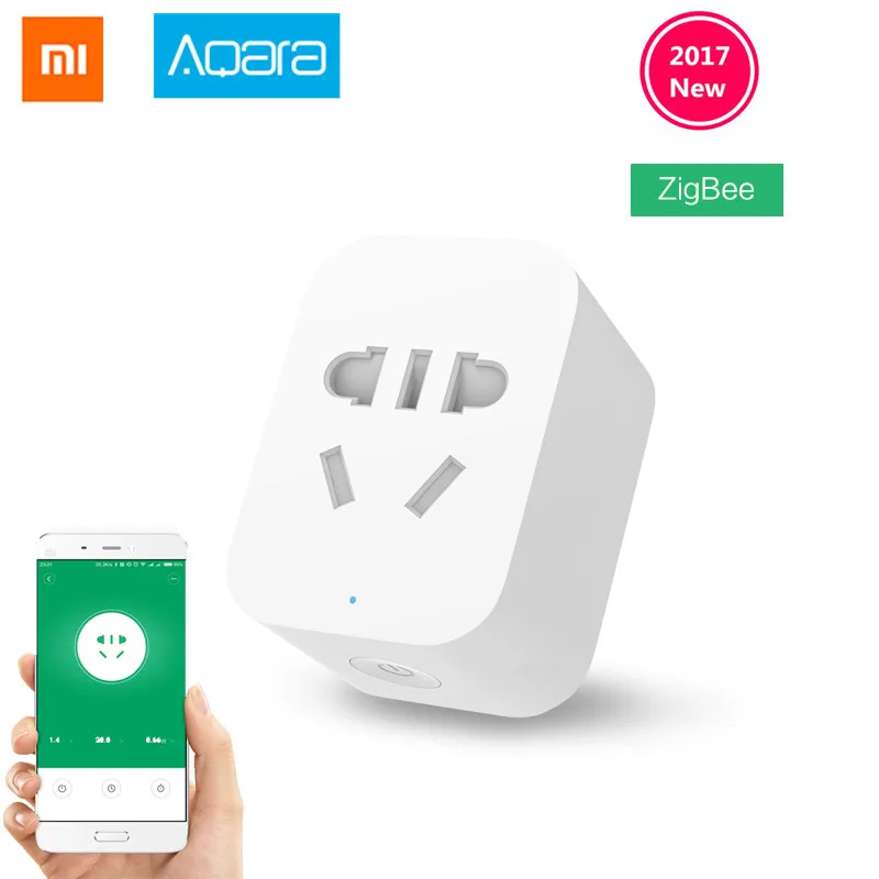 Xiaomi mi смарт-розетка Wi-Fi разъем ZigBee версия пульт дистанционного управления работает с Xiao mi умный дом mi jia mi Home APP