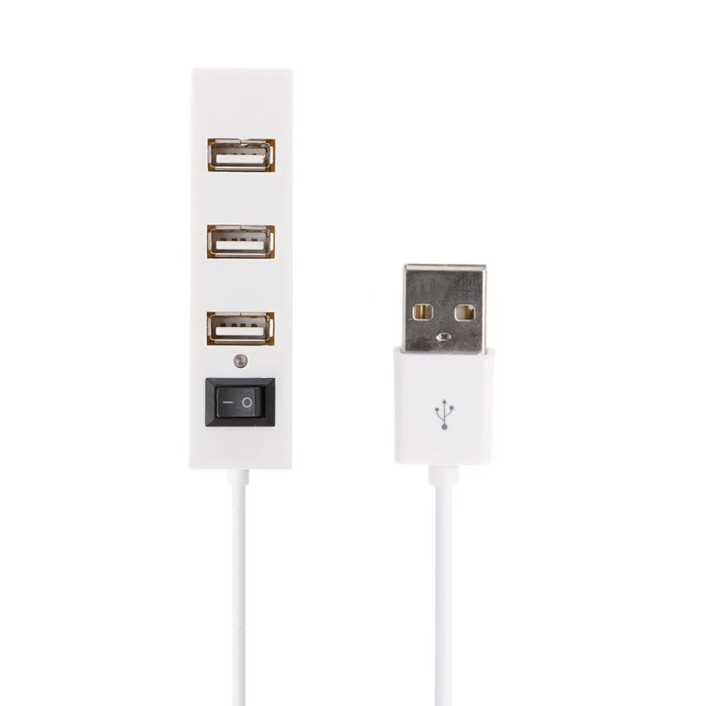 1 шт. внешний 4 порта USB концентратор Расширение 2 0 сплиттер адаптер с