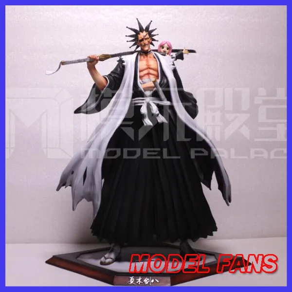 MODEL FANS IN-STOCK BLEACH 34cm height Kenpachi Zaraki and Kusajishi Yachiru GK resin made for Collection | Игрушки и хобби
