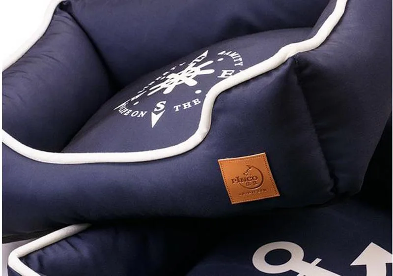 Средиземноморская Съемная моющаяся кровать для собак и кошек коврик питомцев