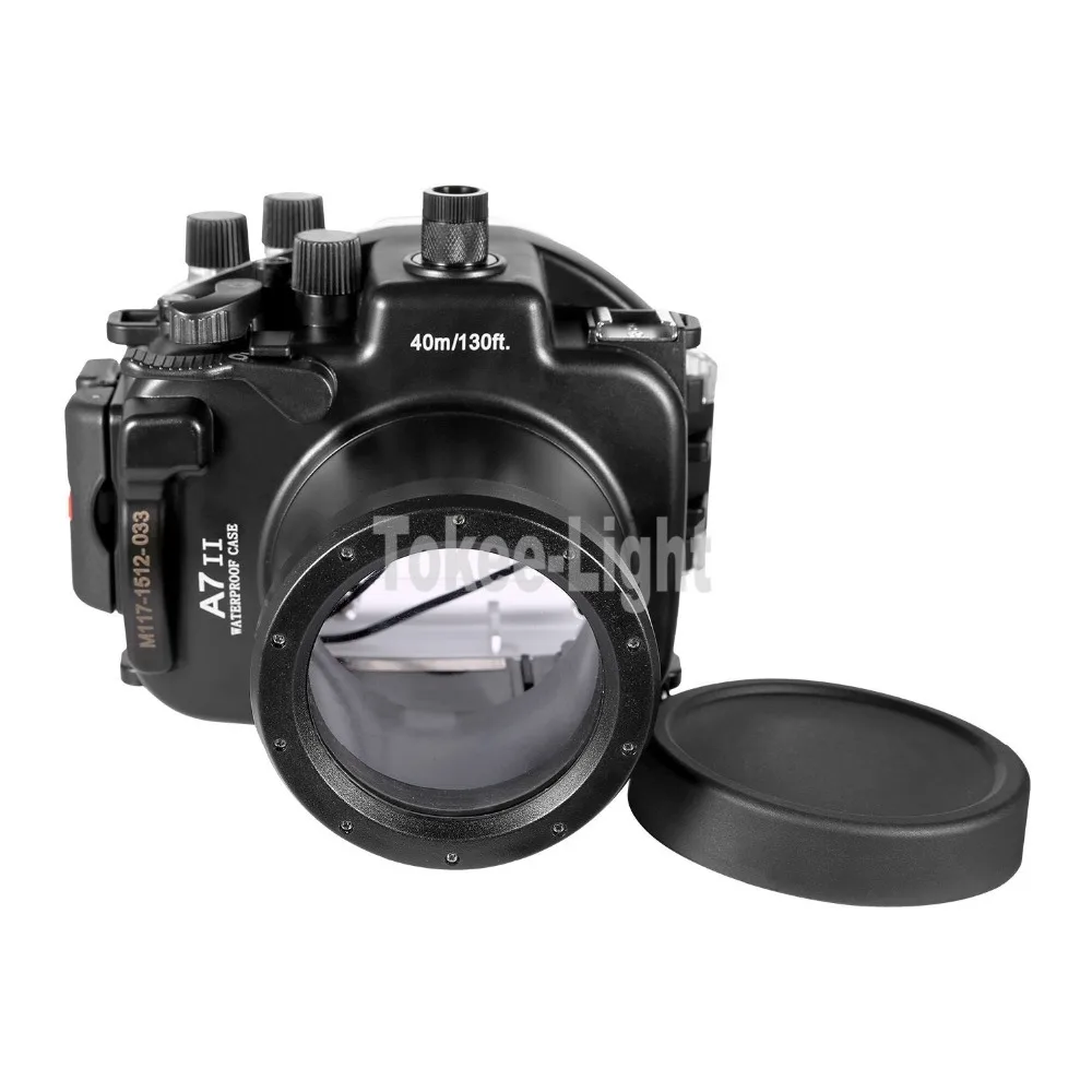 Чехол для подводной Камеры Sony A7 A7R II A7S Mark 2 28 70 мм водонепроницаемый корпус 40