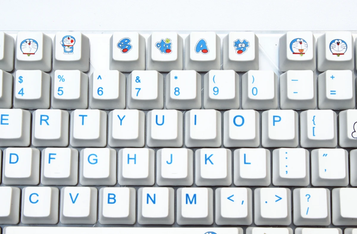 108 клавиш/набор PBT краситель-сублимация ключ крышка s персональная механическая клавиатура Ключ Крышка для Doraemon filco IKBC OEM/вишневый профиль