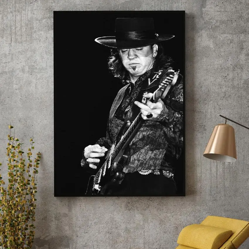 Классический Холст Stevie Ray Vaughan картина с принтом постер на стену современный