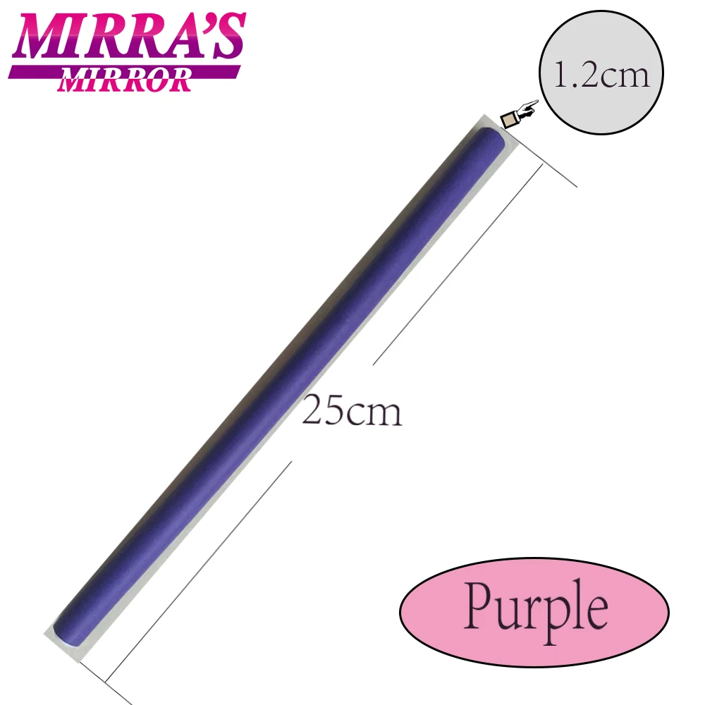 1.2cm Mirra's Mirror 10 шт., бигуди, Волшебные Инструменты для укладки волос, разные цвета, щипцы для завивки волос для женщин - Цвет: 1.2cm