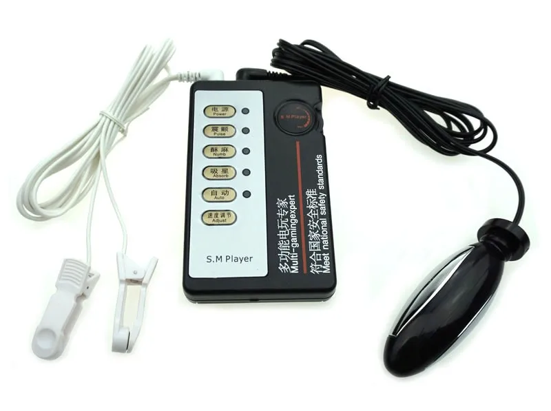 БДСМ игрушки для взрослых набор электрошоков зажимы клитора и сосков анальная