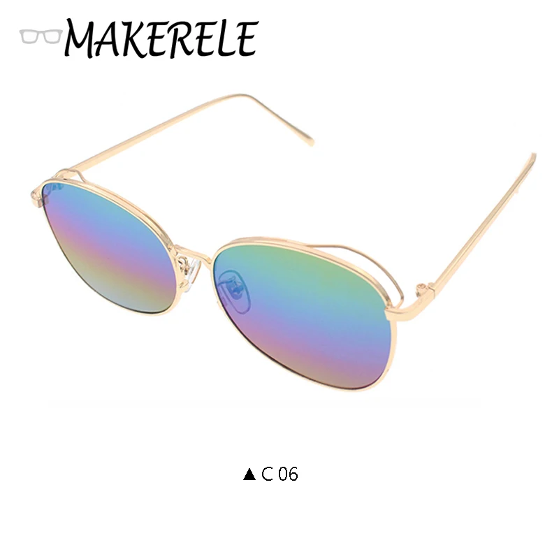 2017 ретро круглые очки женские и мужские брендовые дизайнерские солнцезащитные