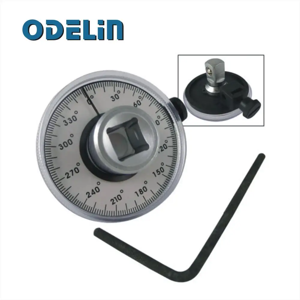 

Angle Torque Gauge 1/2" Drive of Rotation Tester Precise Auto Repair Check Meter