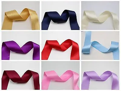 32 8 футов 38 мм двусторонний флейта Свадебное Ремесло выберите свой цвет|double sided satin