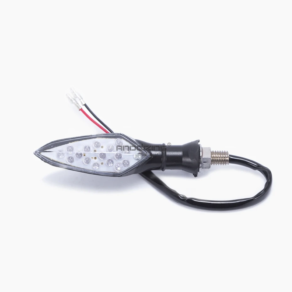 Универсальный светодиодный светильник мигалка для мотоцикла 12 В лампа супер
