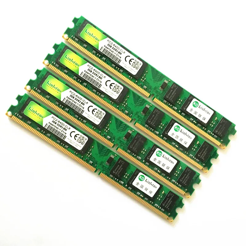 Высококачественные оперативные память Rams DDR2 PC 6400 800 МГц ПК 5300 667 2 Гб 240PIN для