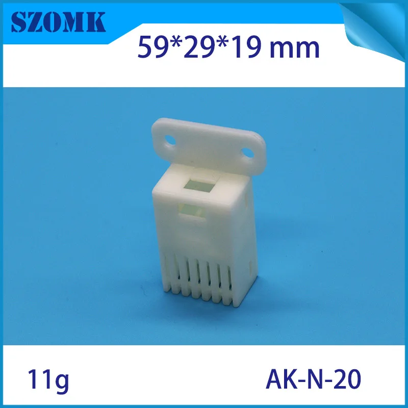 20 pieces 59*29*19mm diy abs distribution box plastic electronics project temperature sensor enclosure housing | Обустройство дома