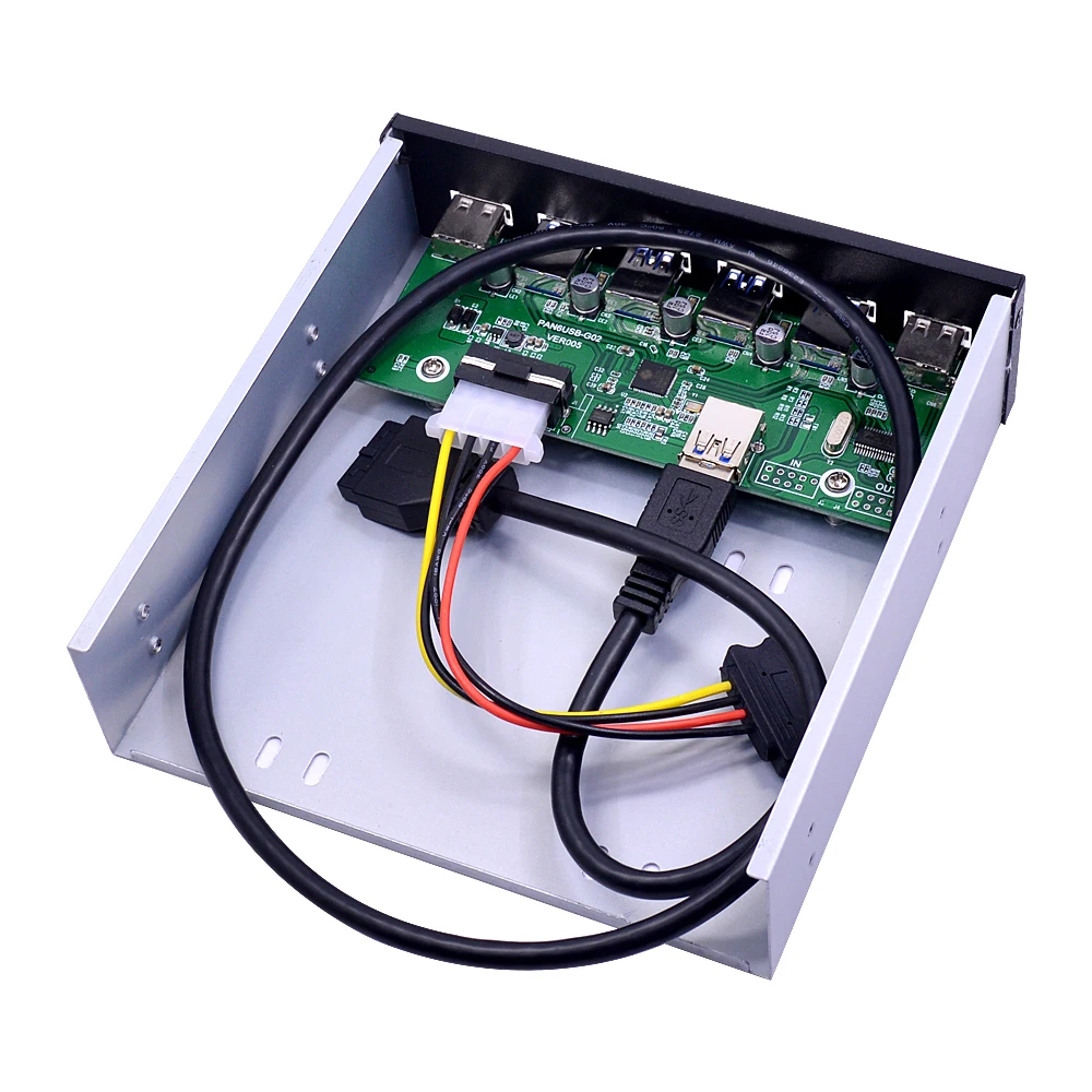 CHIPAL для настольных ПК 5,25 ''CD-ROM 5 Гбит/с 20Pin USB 3,0 Передняя панель USB 2,0 кронштейн расширения USB2.0 USB3.0 концентратор кабель адаптер