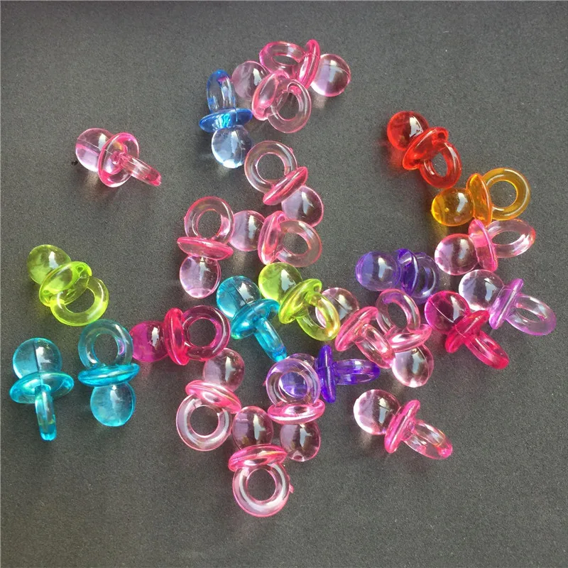 50 шт. акриловые пустышки кулон Сделай Сам детский Душ пол раскрывает украшение