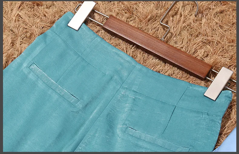 

Party Girl Feel 2017Autumn Fashionista Color Belt Suits Sexy Deep V Neck Lady Two Piece Sets Office Work Ultra-cool Women Suits