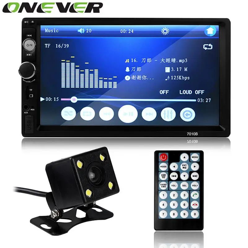 2 din 7 дюймовый автомобильный FM радиоприемник MP3 MP5 плеер в приборной панели