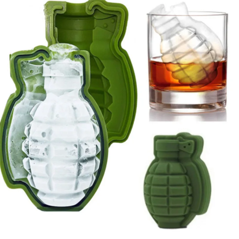 Новый 3D бомба Форма форма кубика льда Фруктового мороженого вечерние напитки