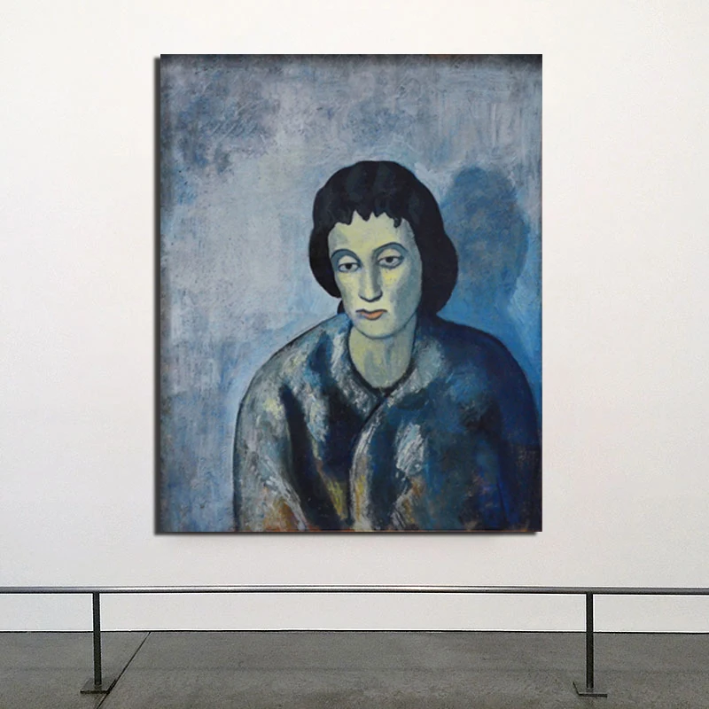 Пабло Пикассо женщина с челкой холст картина печать гостиная украшение для дома