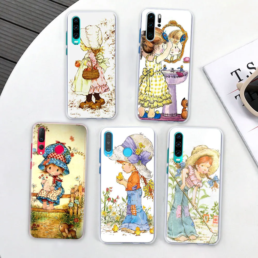 Чехол для телефона Sarah Kay с узором, чехол для huawei P30 Pro P10 P20 P30 Lite P8 P9 Lite P Smart Plus чехол
