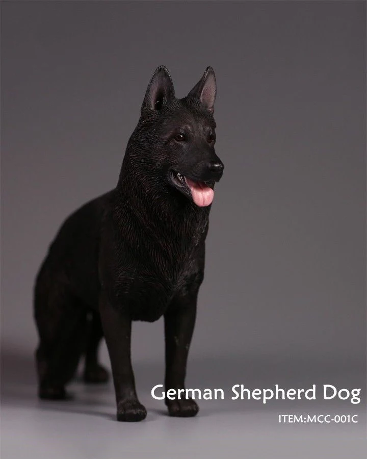 

MR.Z MCC-001A/B/C 1/6 German Shepherd Dog Animal Model Toy Figure Scenes Accessory for 12'' Action Figure