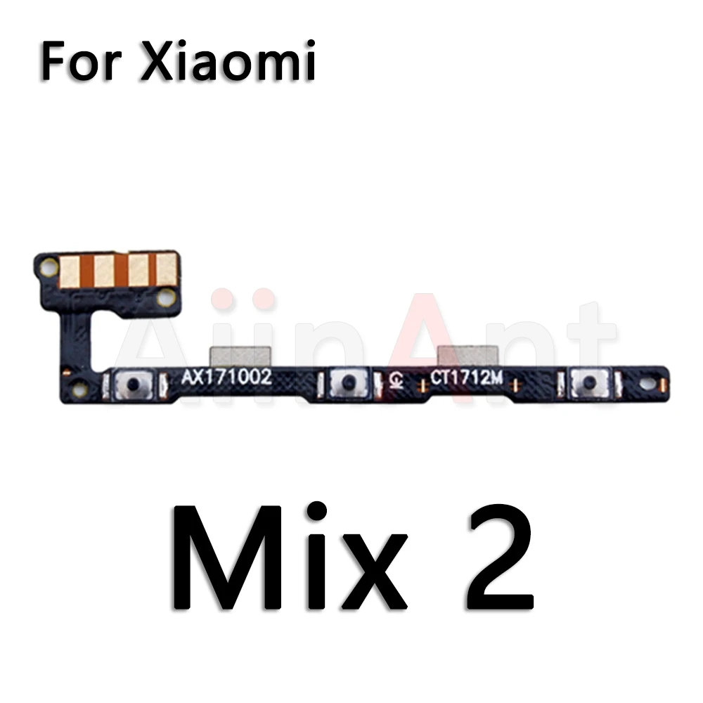 Кнопка включения и выключения звука гибкий кабель для Xiaomi mi Note Max x 1 2 2s 3 Pro A2 A1 Lite