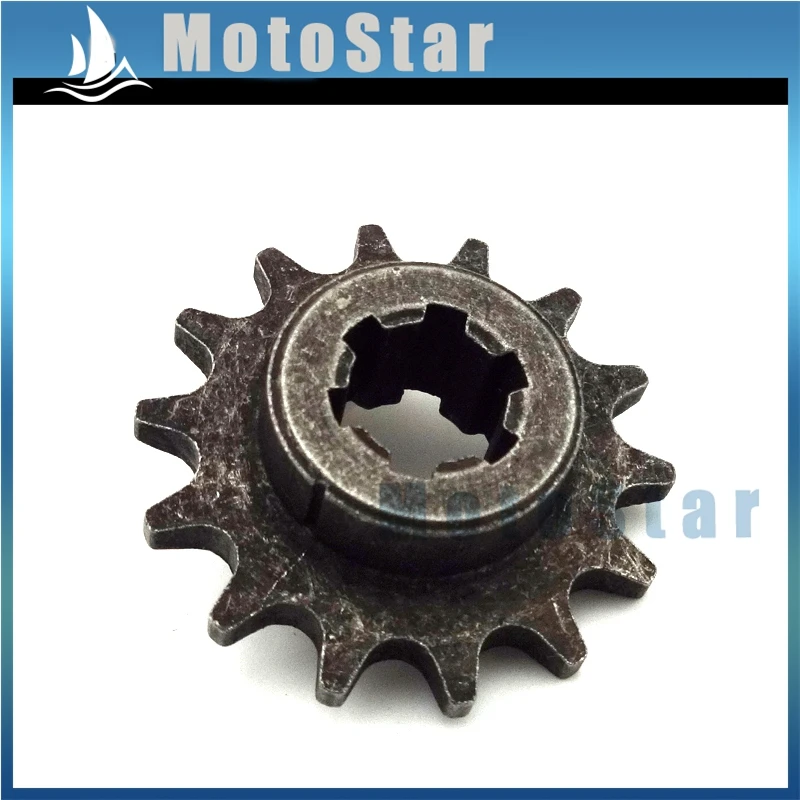 Minimoto передняя муфта барабан Коробка передач зубчатая цепь Звездочка T8F 14 зубьев