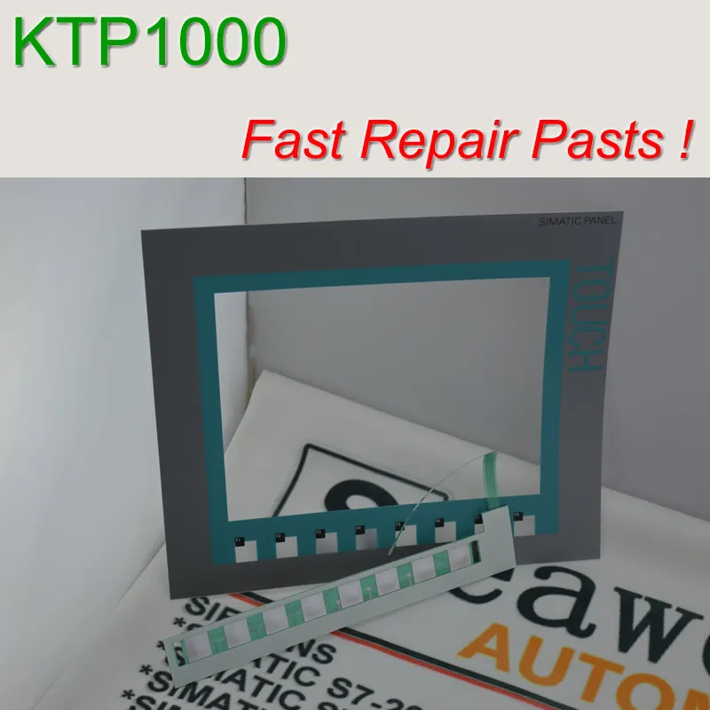 6AG1647-0AF11-4AX0 KTP1000 мембранная клавиатура + Сенсорное Стекло ДЛЯ SIMATIC HMI ремонт панели ~