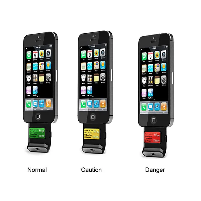 New 2014 Parking Sensor Alcohol Tester Backlight for iPhone 4 Breathalyzer Car Detector Retail Package Free Shipping JJCSY | Автомобили и