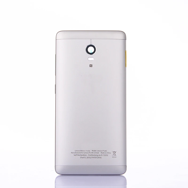 Батарея задняя крышка для lenovo VIBE P1 P1a42 P1a41 P1c72 P1c58 Корпус чехол с Мощность кнопки