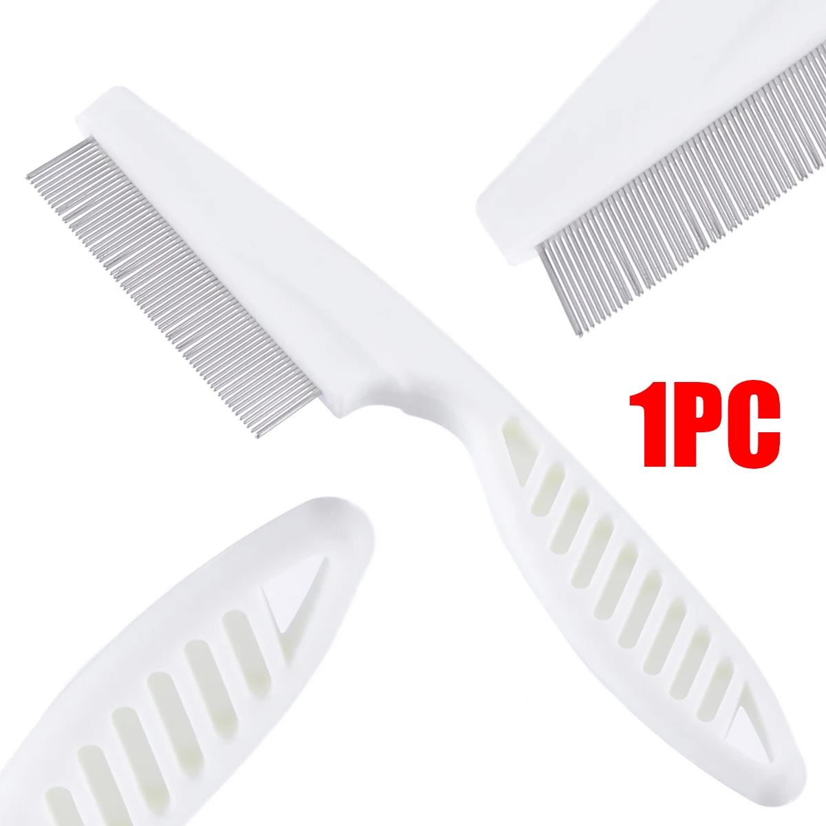 1 шт. удобная металлическая гребень для детей с ручкой|lice comb|hair lice combhead comb |