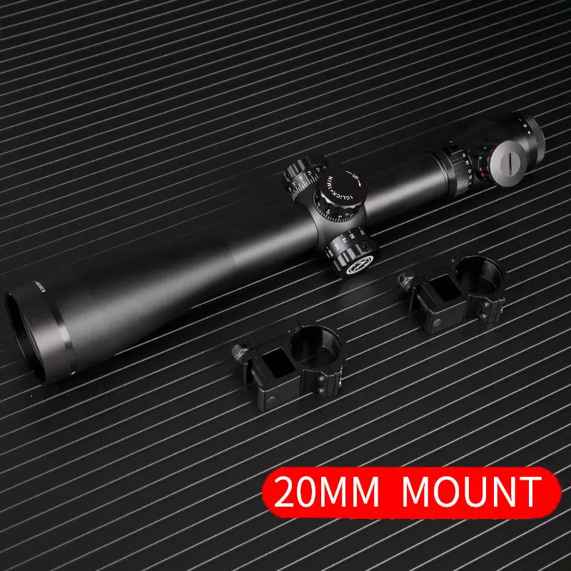4-16x50 20mm M3 ДАЛЬНОБОЙНЫЙ прицел 6-24X50/4-16X50/3,5-10X50 оптический охотничий прицел для снайперской страйкбольной пневматики - Цвет: 4-16x50 20mm