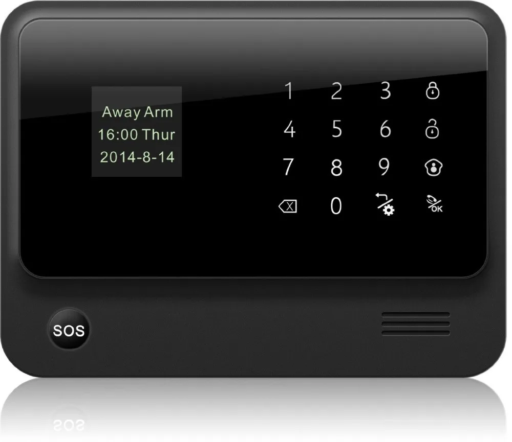 G90b Wi Fi GSM сигнализация Интернет GPRS Главная Дом Охранной Сигнализации APP Control + Ip