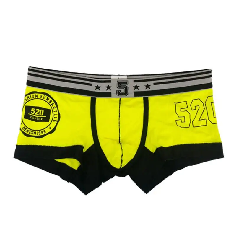 Дышащие хлопковые мужские боксеры нижнее белье с четырьмя углами 2019 для мужчин
