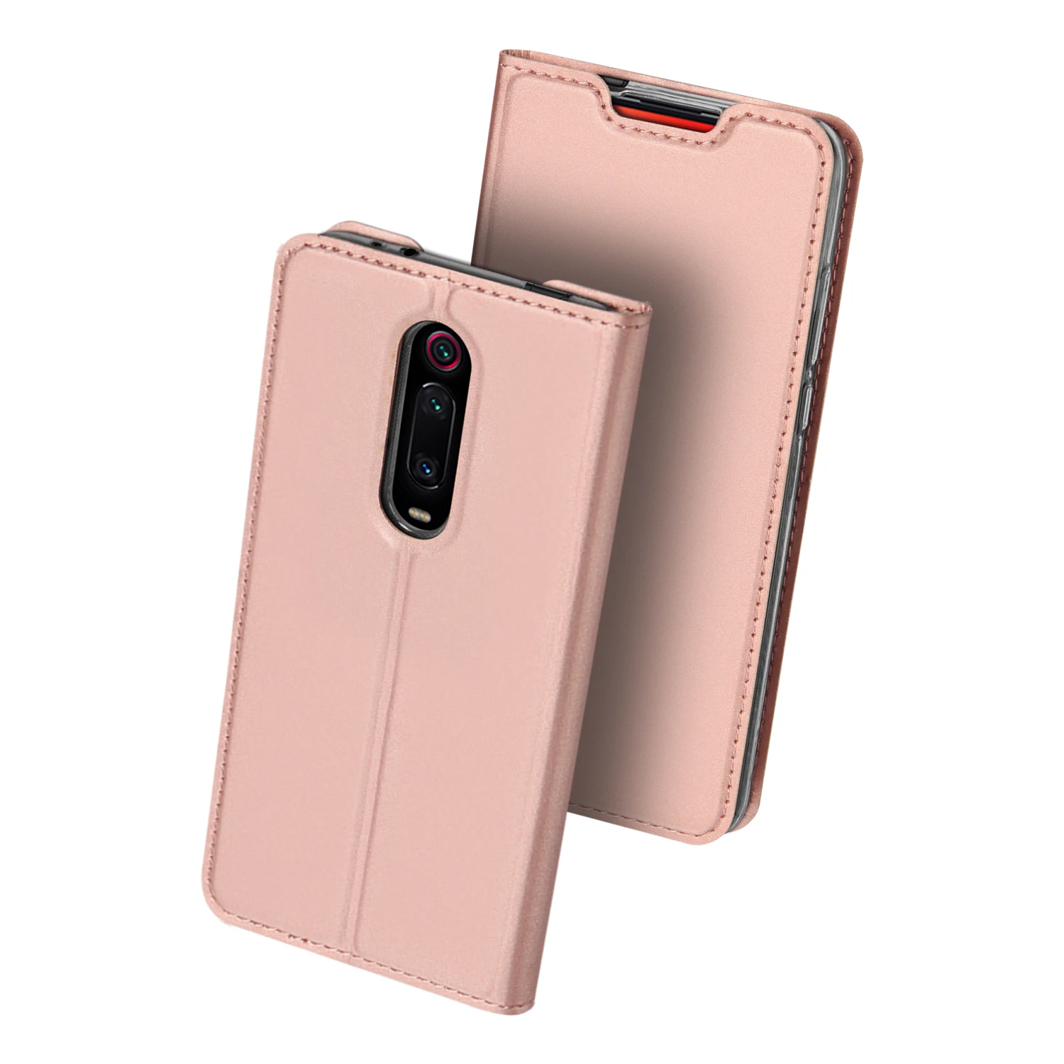 Для Xiaomi mi 9T Pro 9TPro чехол Роскошный кожаный флип-чехол на магните для Xiaomi mi 9T Pro mi 9T Pro Чехол-подставка для телефона - Цвет: Розовый