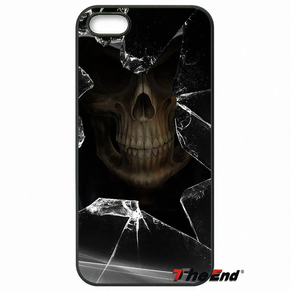Для iPhone X 4 4S 5 5C SE 6 S 7 8 плюс Galaxy J5 J3 a5 a3 2016 s5 S7 S6 Edge The Haunted Mansion череп Книги по искусству