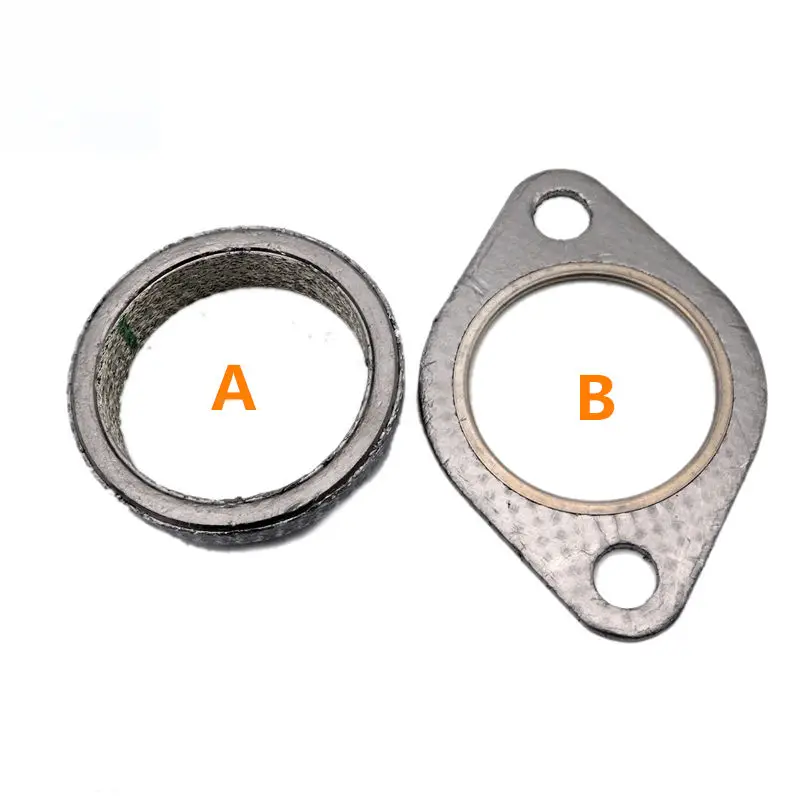 AB Для Geely Emgrand 7, EC7, EC715, EC718, Emgrand7, E7, FE, Emgrand7 Emgrand7-RV, EC7-RV, EC718-RV, GC7, интерфейс выхлопной трубы автомобиля уплотнительное кольцо - Цвет: AB