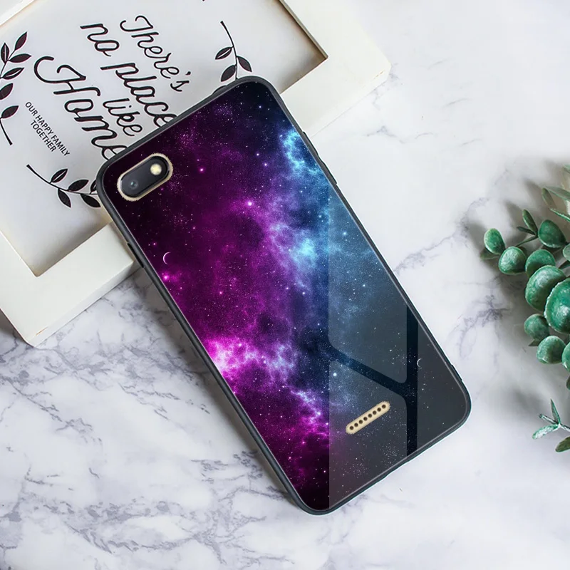Для Xiaomi Redmi Note 7 Чехол Redmi Note 5 6 PRO 5A Prime задняя крышка на Redmi 6A Redmi 5 Plus 7A 7 A чехол жесткий пластиковый ТПУ Черный - Цвет: 2N03