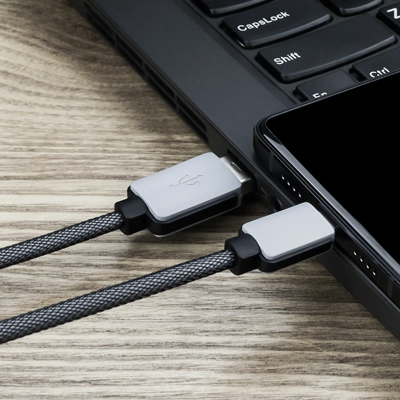 Высококачественный короткий кабель usb type-C 3,1 USB 1 м 1,5 м шнур для быстрой зарядки и передачи данных с оплеткой для samsung A40 A50 S10 lenovo Z6 Pro 5G Youth