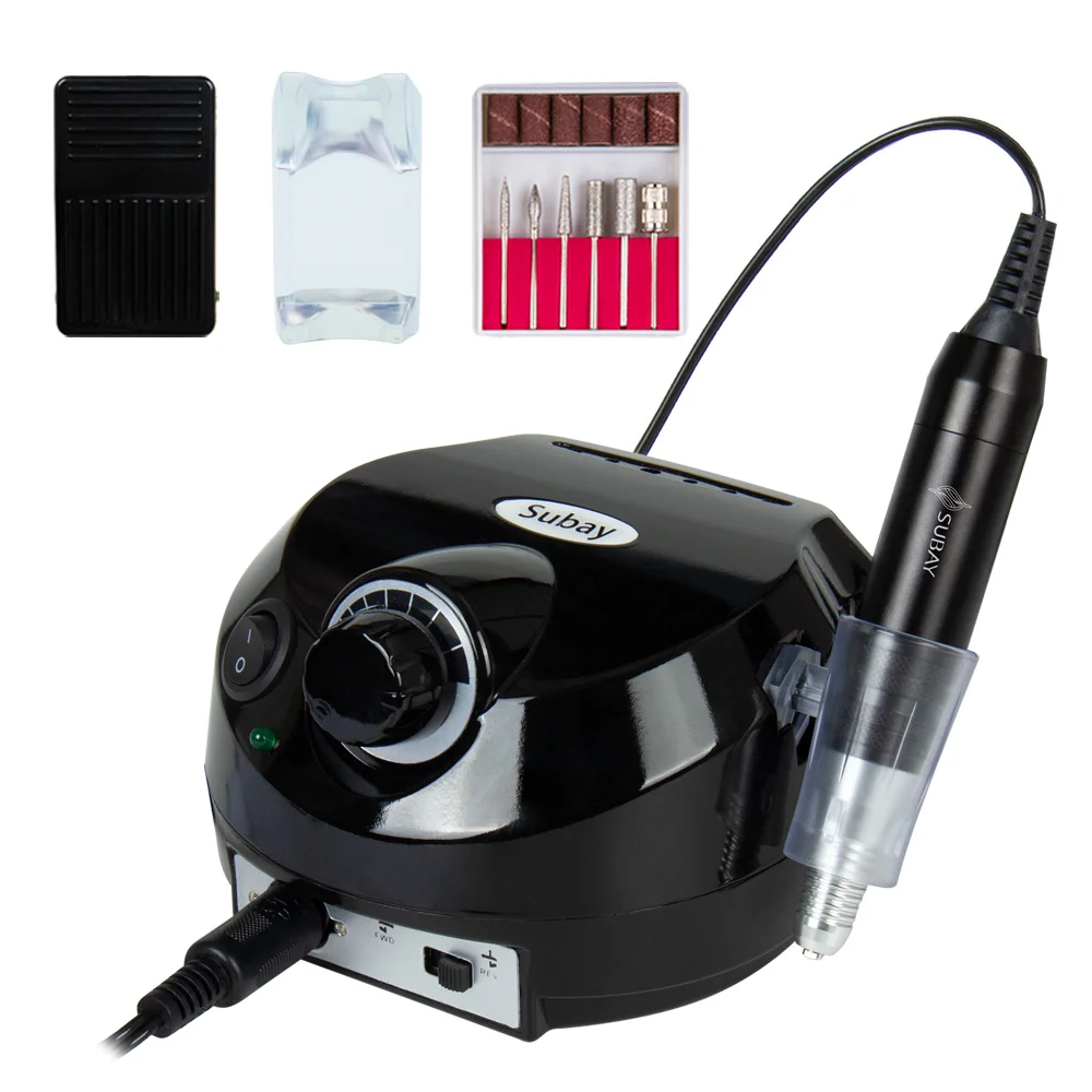 Профессиональный 220 В черный Электрический файл буферные биты машина набор