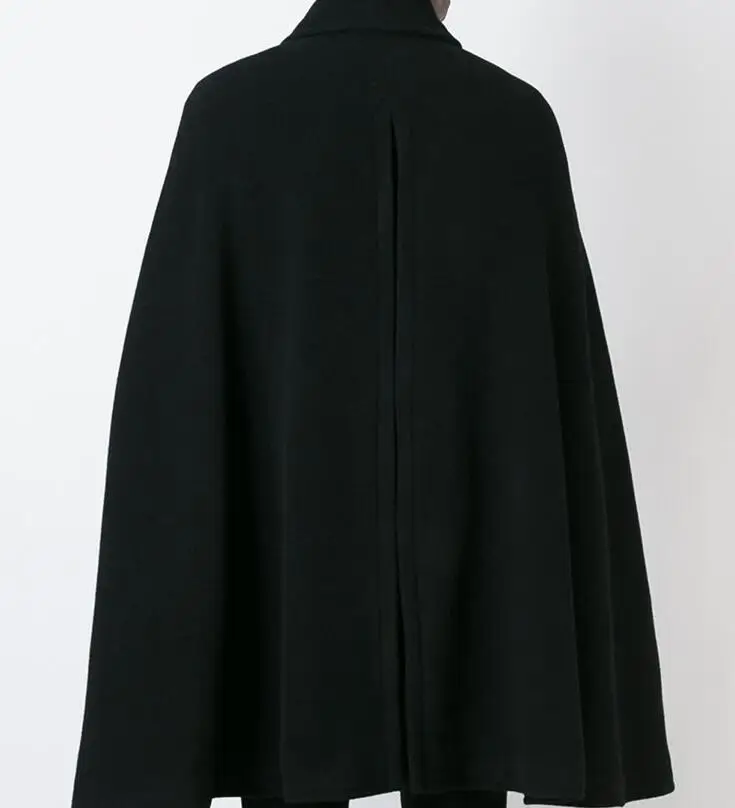 S-4XL хит продаж весна-осень Мужская Новая мода длинный плащ свободного покроя Мао