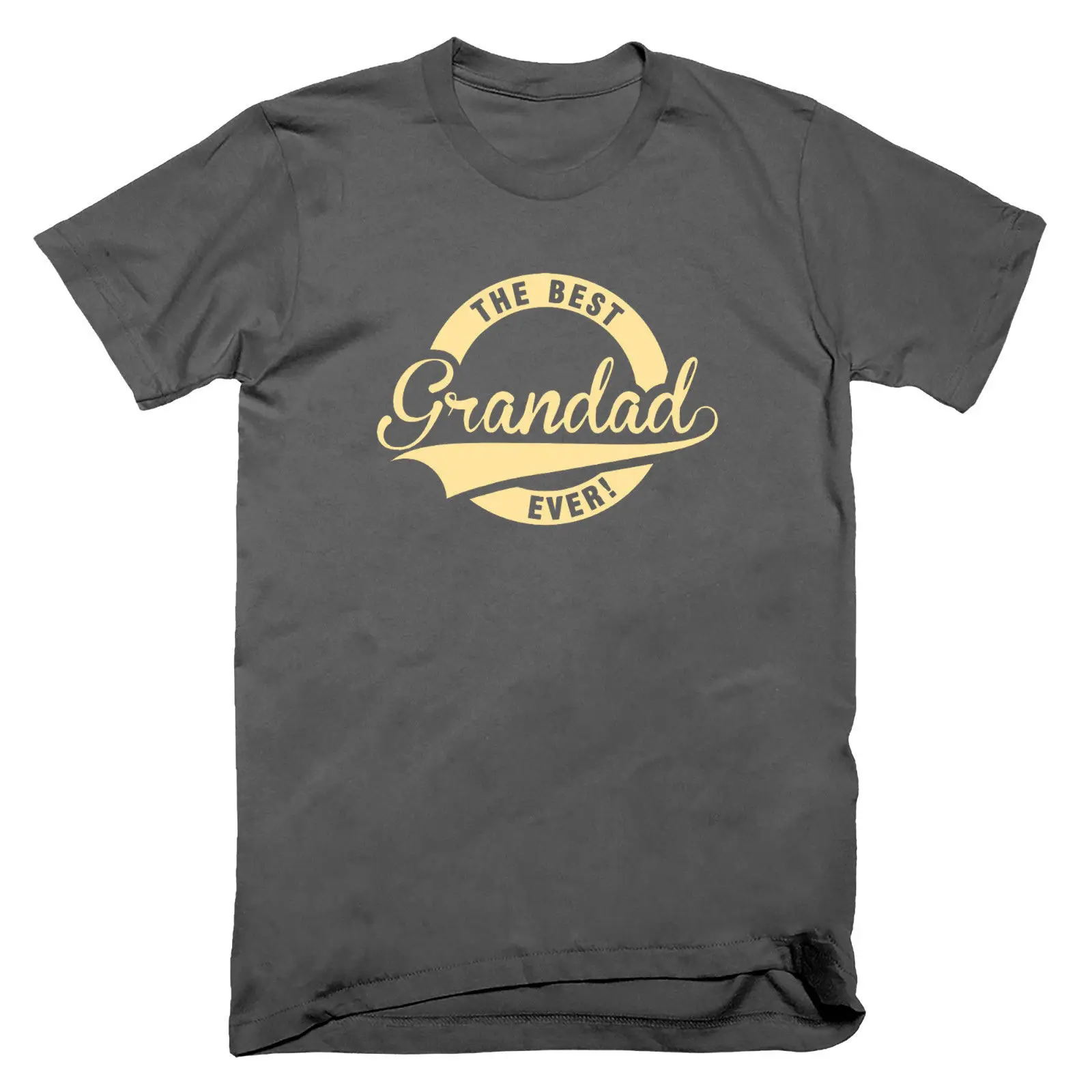 Мужская футболка с надписью BEST GRANDAD EVER забавная Dads Day Gift Размеры S 3XL крутая
