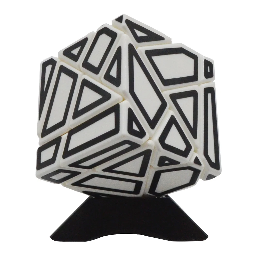 

FANGCUN 3x3x3 Ghost Magic Cubes Puzzle Cube Puzzle Cube Toys with Base Holder